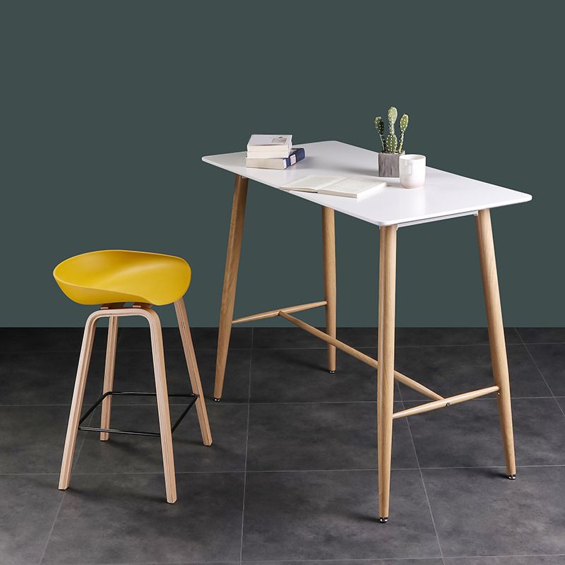 Bar Height Pub Table Industrial Bar Table for Living Room Use