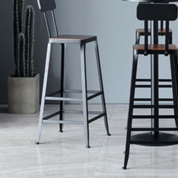 1/2/3/4/5 Pieces Industrial Bar Set Solid Wood Pub Dining Set