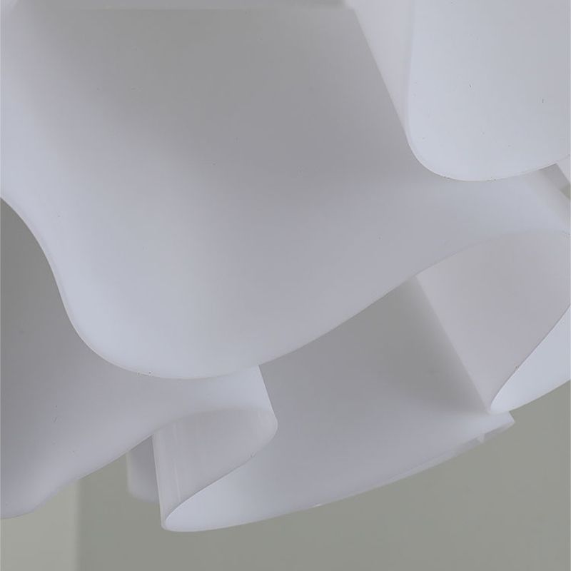 Lámpara colgante de bulbo de una sola sala de estar de estilo moderno luz colgante