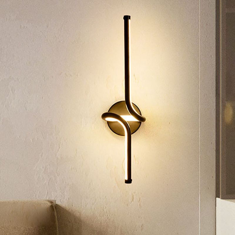 Strip Shape Wall Lamp LED Wall Mount Lamp with Acrylic Shade for Bedroom