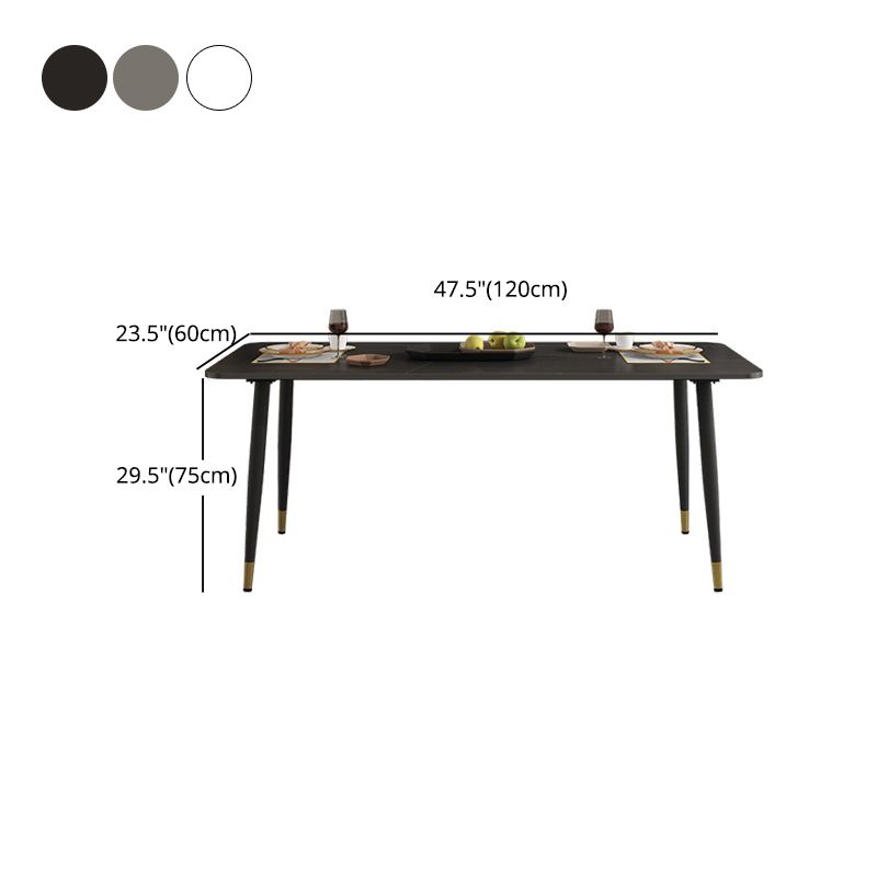 1/2/5/7 Pieces Dining Set Modern Sintered Stone Dining Furniture Set /Separate Items