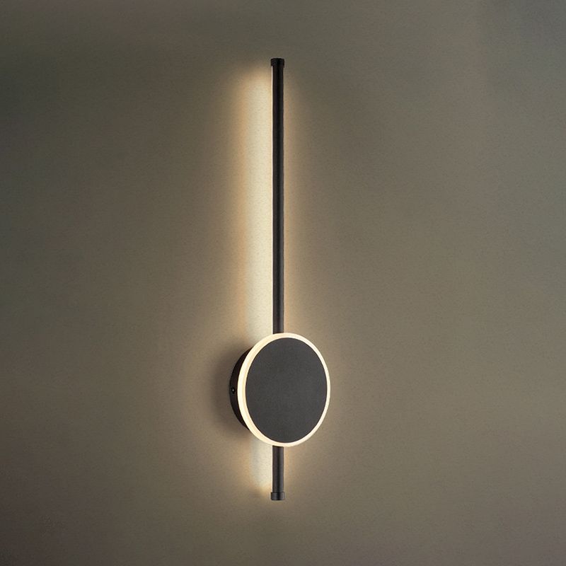 Linear Wall Sconce Lighting Modern Wall Light Fixture Metal 2 Light Wall Lights