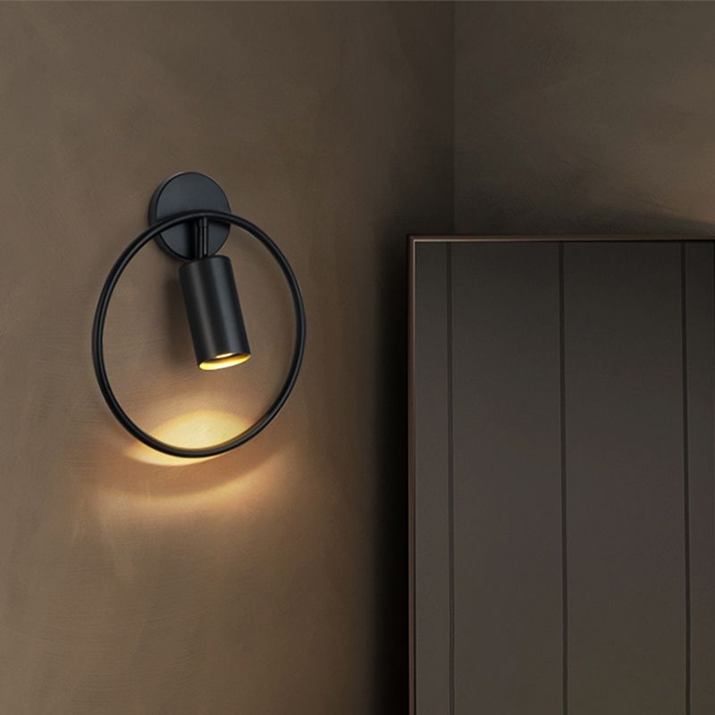 Halbzylindermetall -Lesen Wandbeleuchtung moderne Einleuchtwandbeleuchtung