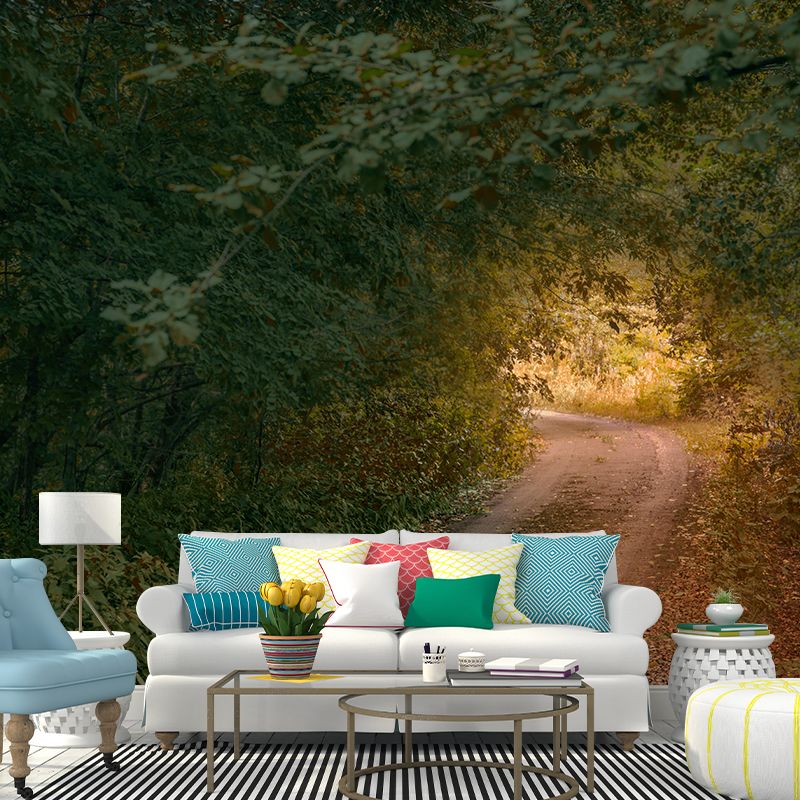 Customized 3D Spatial Extension Mural Wallpaper Eco-friendly for Living Room