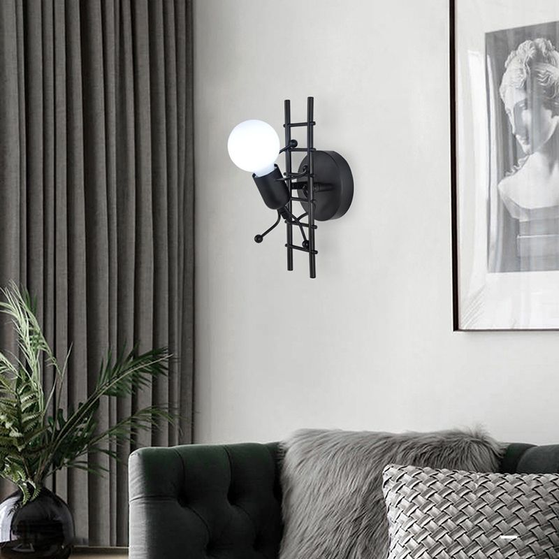 American Industrial Style Wall Light Ponce Metal 1 Approche