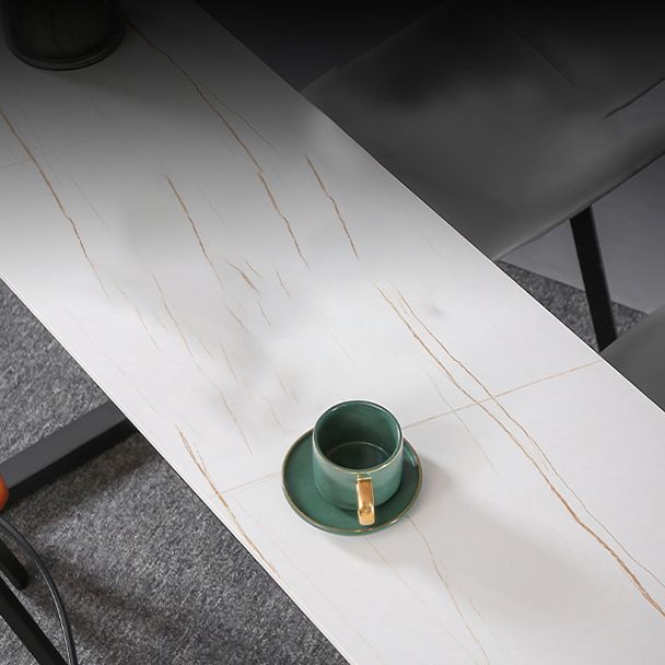 Mesa de altura de la altura de la barra de cocina Mesa de pub rectangular moderno con almacenamiento de vino