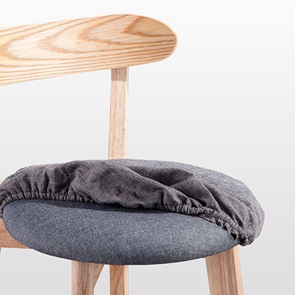 Contemporary Beech Home Barstool Matte Finish Upholstered Bar Stools