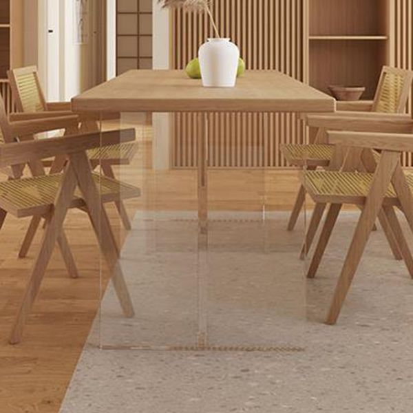 Simplicity Style Dining Table Natural Table for Home Kitchen without Chair