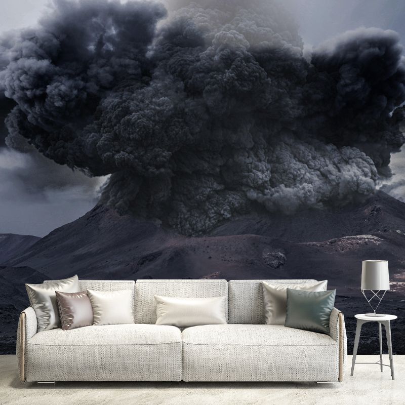 Modern Mountain Environment Friendly Mural Wall Covering for Living Room