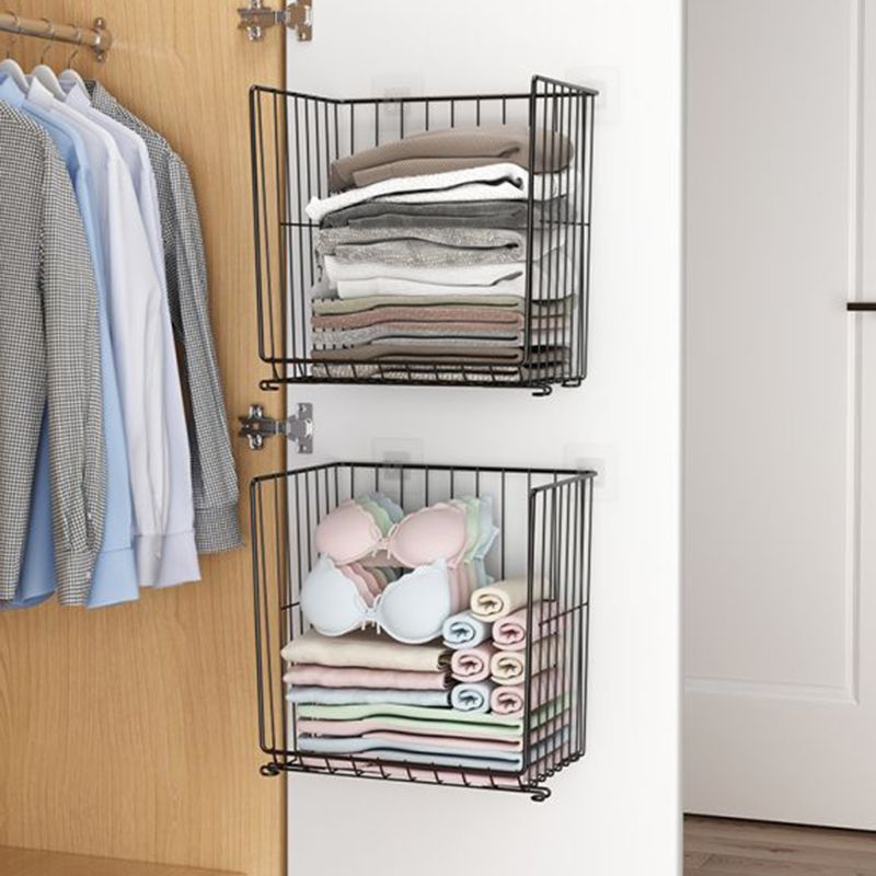 Modern Style Geometric Bookcase Metal Closed Back Book Shelf