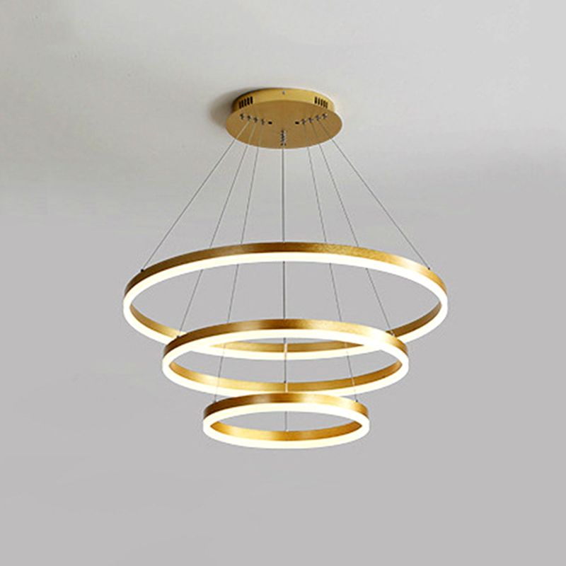 Pendre suspendant à lad la LED de style européen moderne pour salle à manger du salon