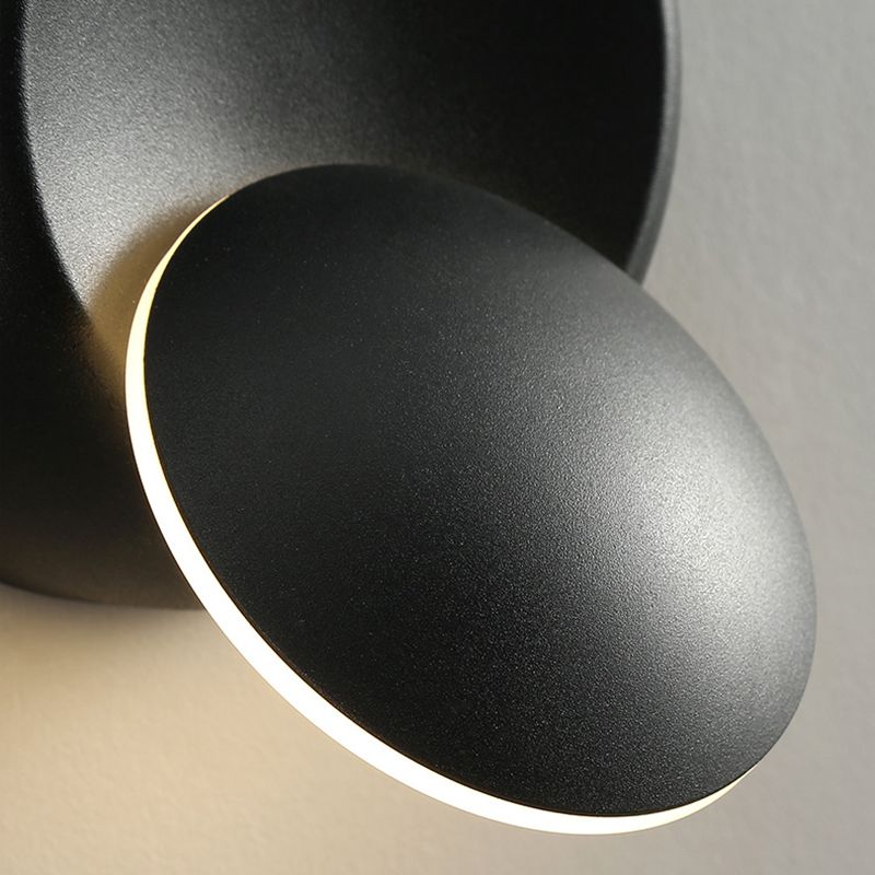 Lámparas de montaje de pared geométrica de estilo moderno 1 luces de pared ligeras