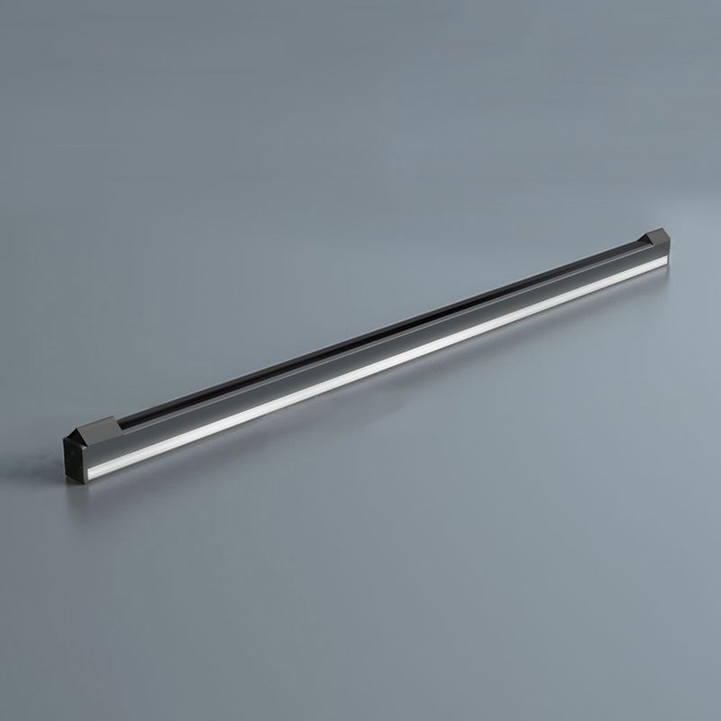 Metal Linear Shade Wall Lighting Modern 1-Light Wall Mounted Light Fixture