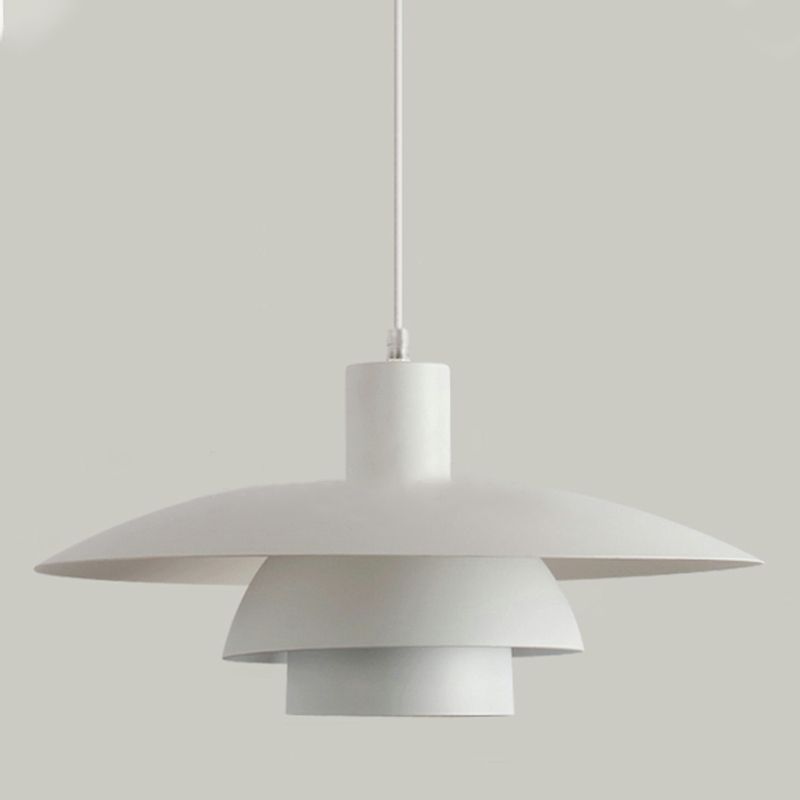 Lámpara colgante geométrica de aluminio nórdico moderno para el comedor para comedor