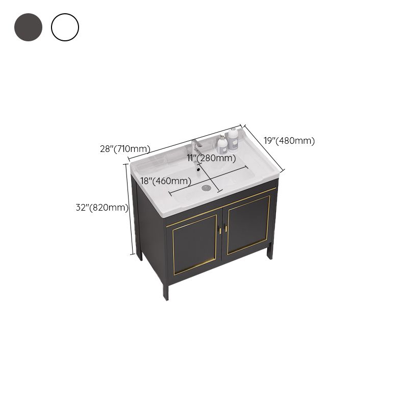 Gorgeous Bath Vanity Wall Mounted Standard Vanity Cabinet with Mirror Cabinet