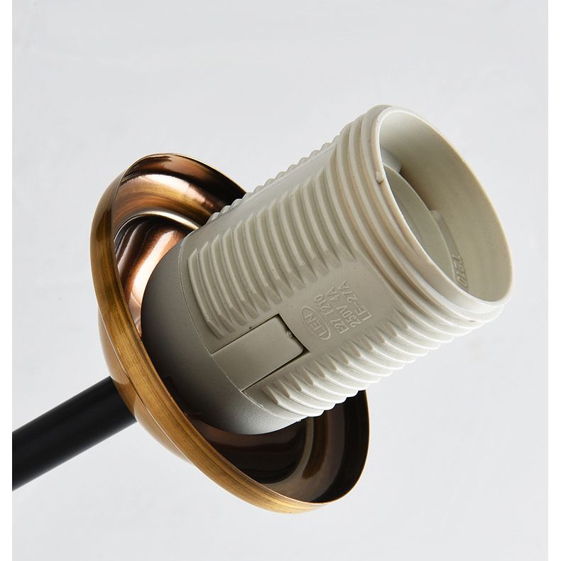 6 Ligera de la isla negra moderna Ligera de la isla del colgante de la isla esférica de la isla de vidrio Luz de techo para mesa de comedor