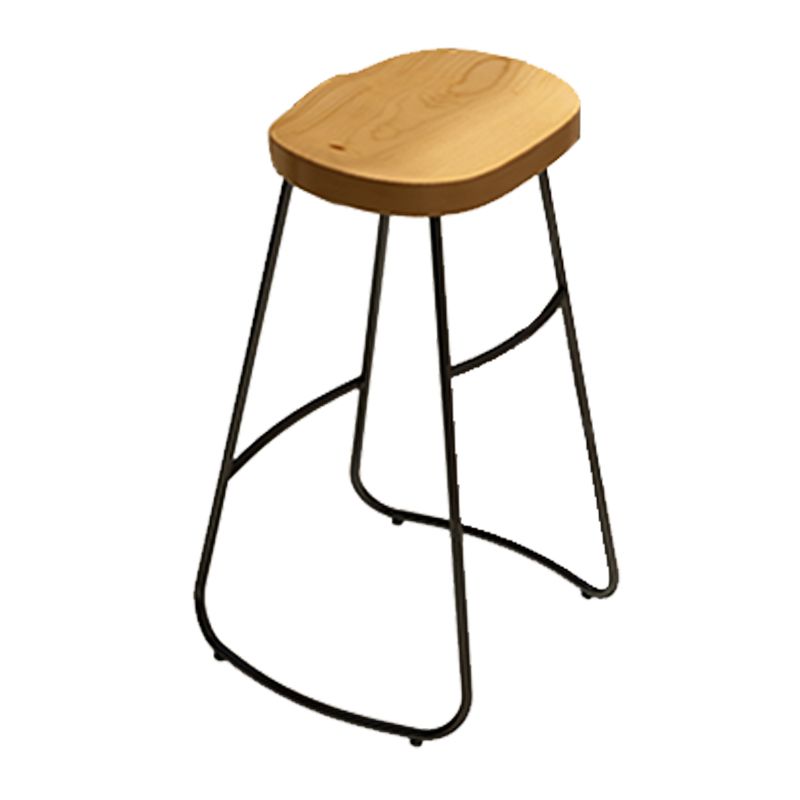 Modern 1/2/4/7 Pcs Bar Table Set Wood Rectangular Bar Set in Natural