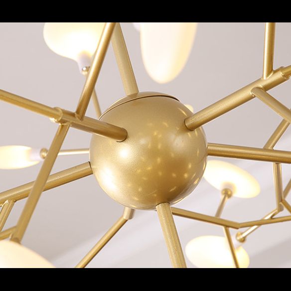 Lampade a LEDSHADE ACRILICO LAMBRICA ACRILICO in stile nordico in stile oro