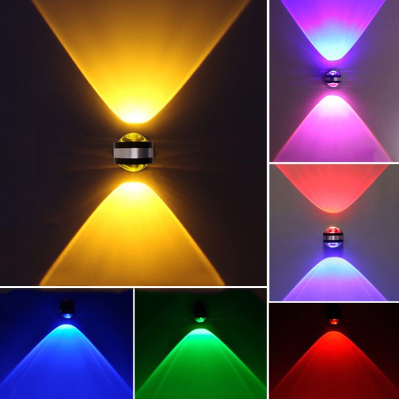 Silver Aluminium Modern Murce Murce Global LED Mur Murd Mounted for Hotel