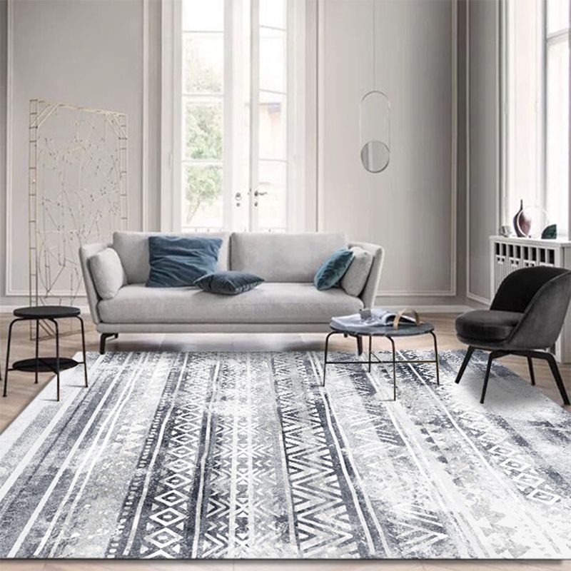 Eigentijds tapijt abstract patroon indoor tapijt vlek resistent polyester gebied tapijt voor woonkamer
