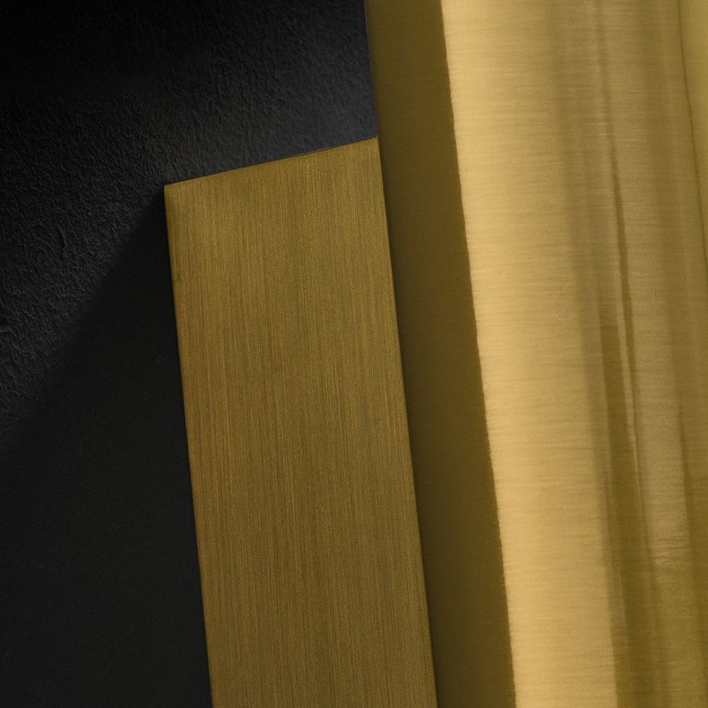 Capsula wall light sconce in stile contemporaneo a led lampada montata a parete in metallo