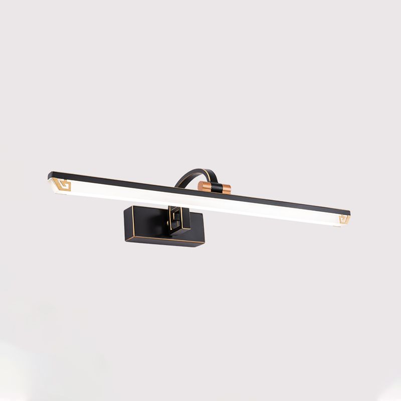 Mapeante de maquillaje LED Luz de estilo moderno de baño Mirador de baño Mirror de inodoro