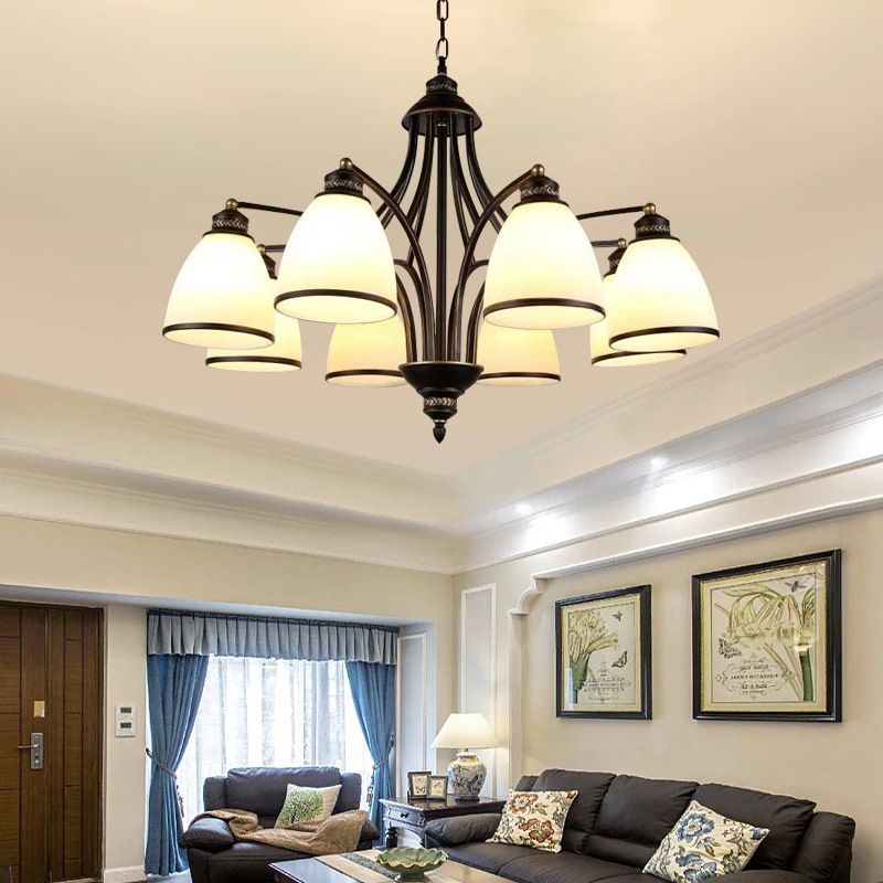 Multi Light Bowl Tak Hanglampen moderne stijl glashangende verlichting voor woonkamer