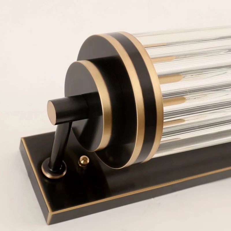 Cylinder Shape Metal Wall Light Modern Style Wall Light Sconce for Living Room
