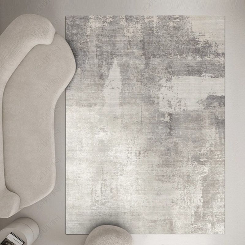 Stijlvol grijs gebied Tapijt Modern Abstract Patroon Gebied Tapijt niet-slip achterste tapijt voor salon