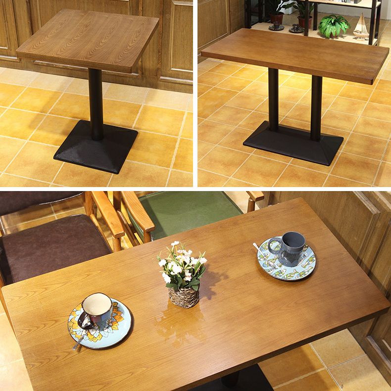 Industrial Style Dining Room Collection Solid Wood Dining Site Table for Home
