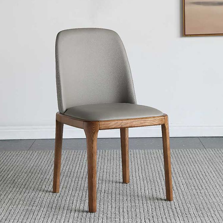 Pièces modernes 1/4/5/7 Pièces à manger à manger en pierre fritté Ensemble avec des jambes en bois pour la cuisine