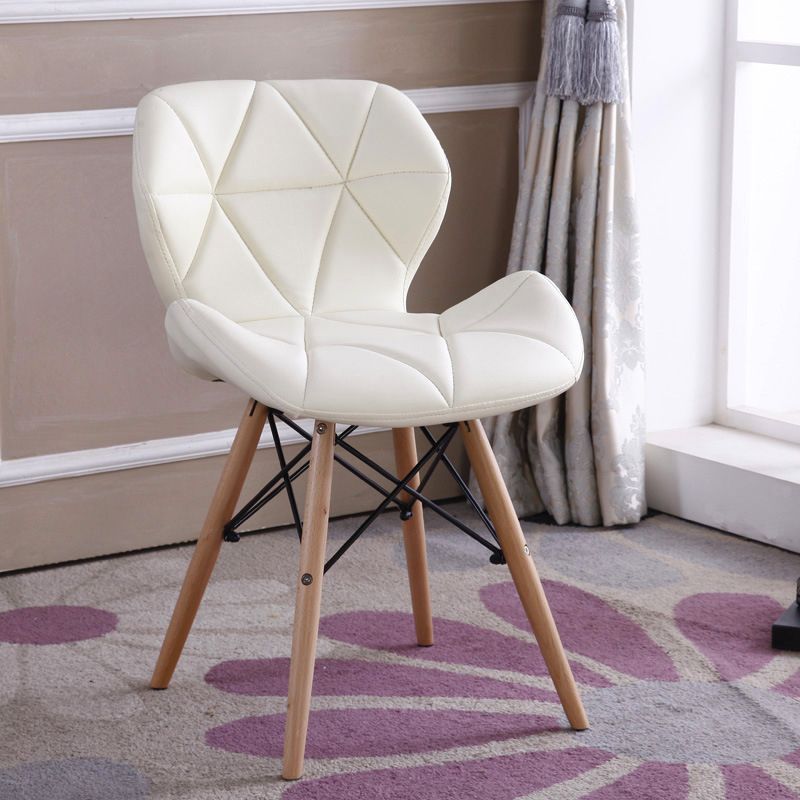 PU Chair18.5" L x23.6"W x27.5"H Armless MW Chair for Living Room