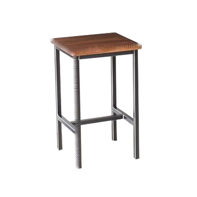 Solid Wood Top Bistro Set 1/2/5 Pieces Modern Rectangle Pub Table Set