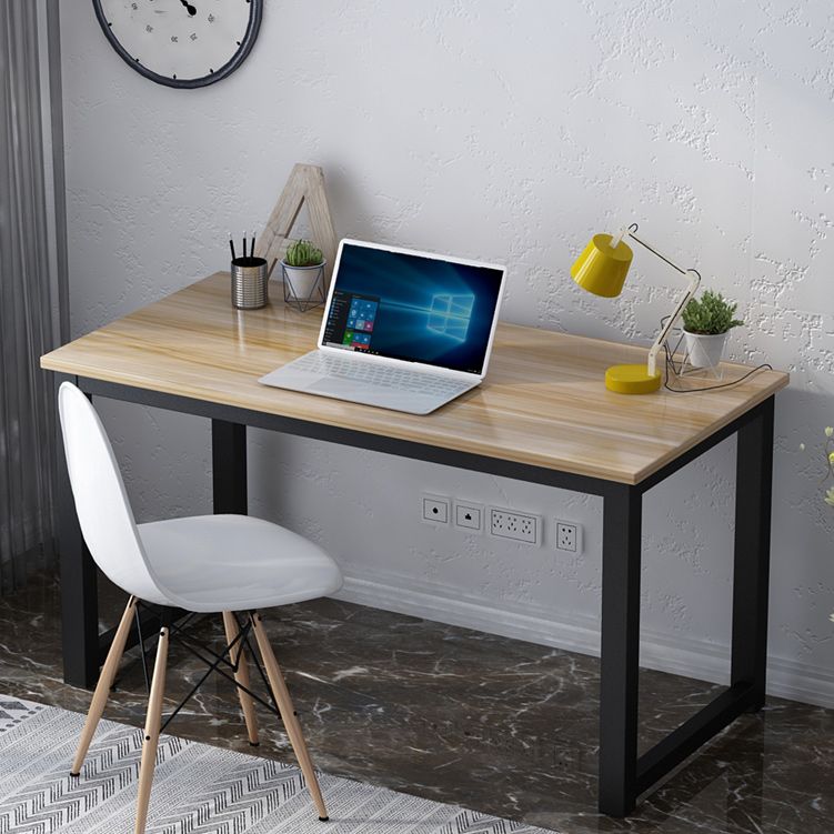 Industrial Style Office Desk Home Writing Artificial Wood Rectangular Desk
