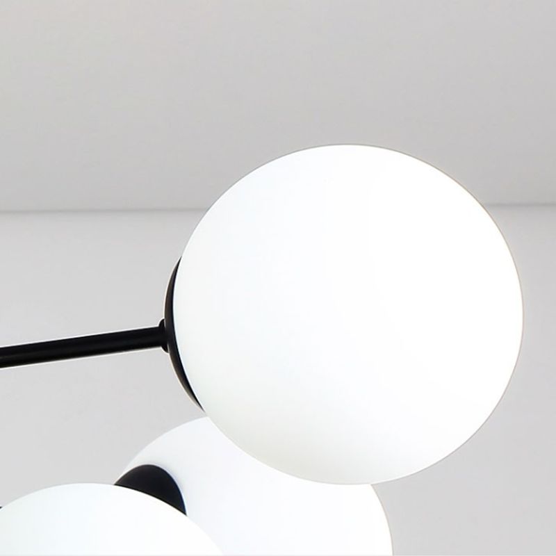Globe kroonluchter verlichtingsarmaturen moderne multi-head suspensie hanger lampen
