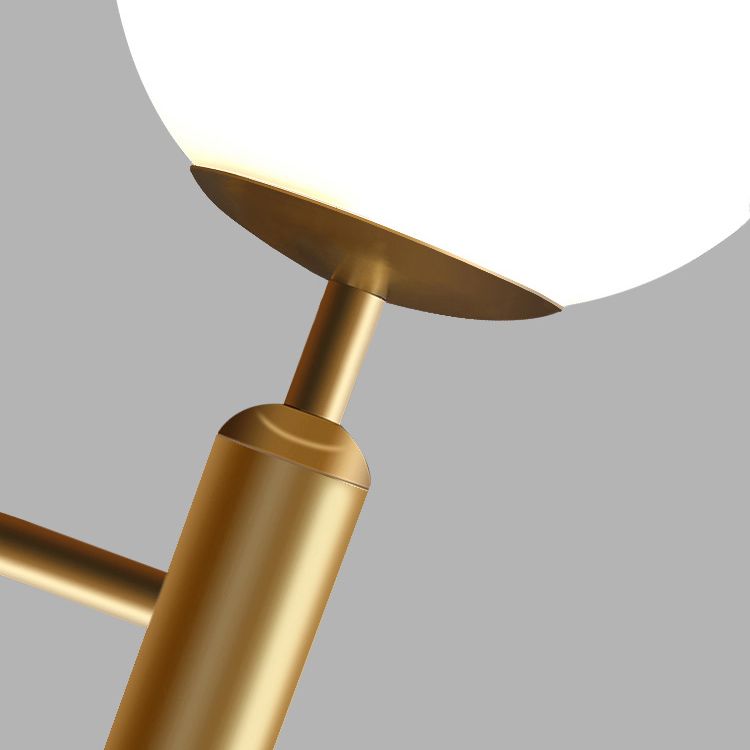 Ball Shaped Wall Sconce Lighting Minimalist Style Glass Wall Mount Light Fixture