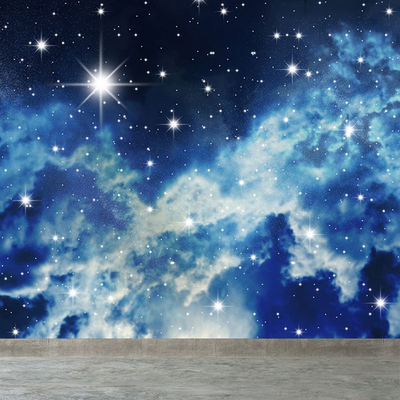 Non-Woven Decorative Wall Mural Modern Incredible Asterism Scenery Wall Covering