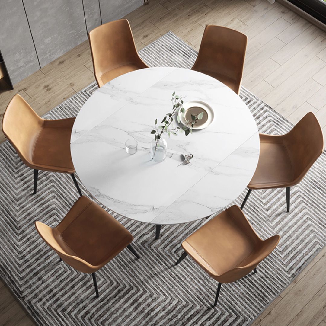 Modern Standard Sintered Stone Top Dining Room Set of 4 Legs Base for Kitchen Table Set