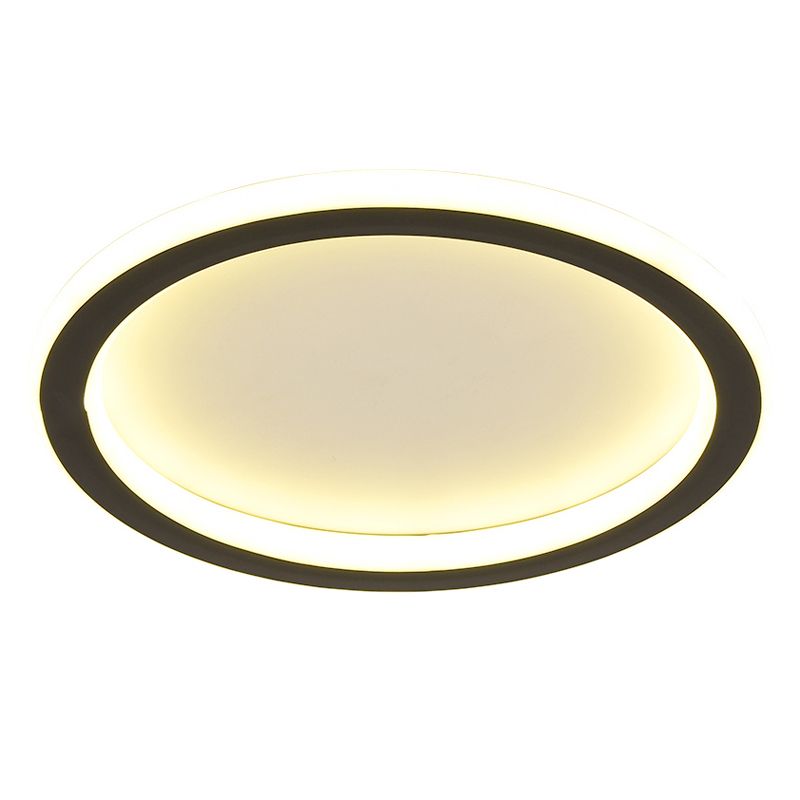 Contemporary Geometric Ceiling Light Fixture Metal LED Aisle Ceiling Mount Lamp Fixture