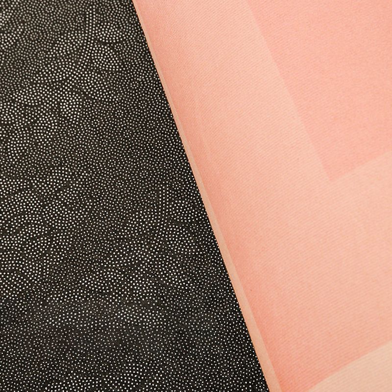 Orange Modern Rug Polyester Striped Rug Washable Rug for Home Decor