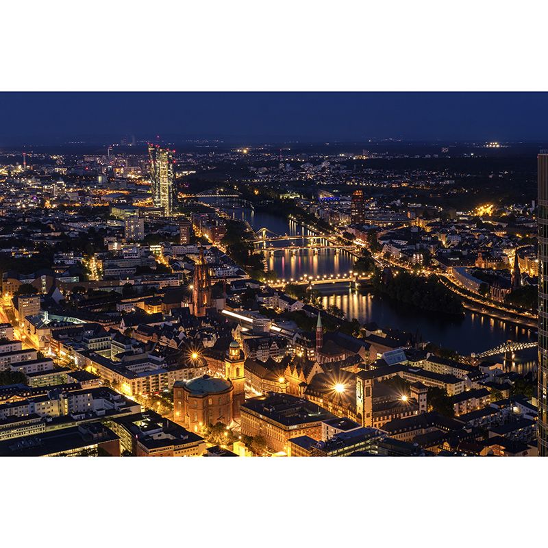 Mural Wallpaper Photography Stain Resistant Urban Landscape Indoor Wall Mural