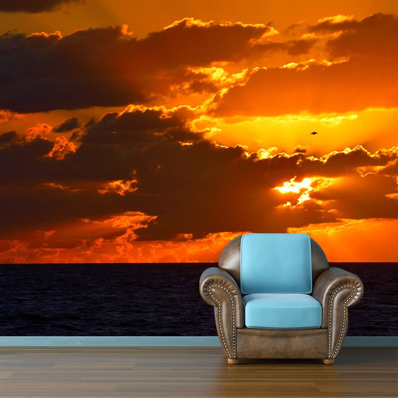 Photography Sky Scenery Wall Murals for Living Room, Moisture Resistant