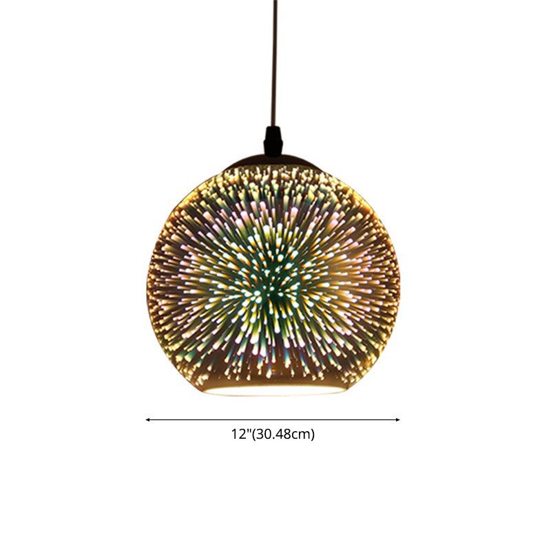 Aftaccampata a sospensione di vetro a sospensione a sospensione di vetro sospeso a 1 luce