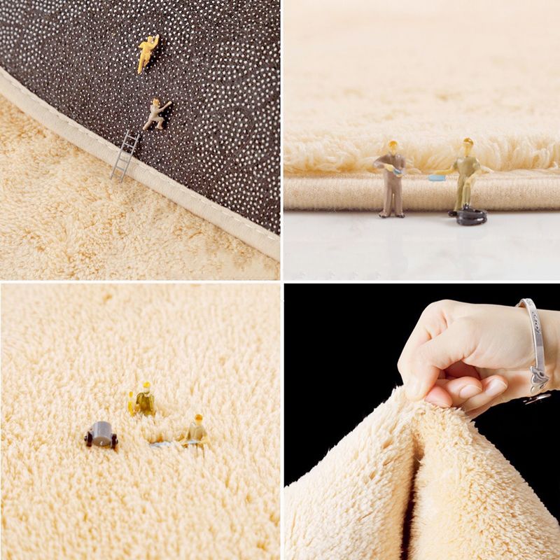 Runde Schaltteppich Polyester einfach