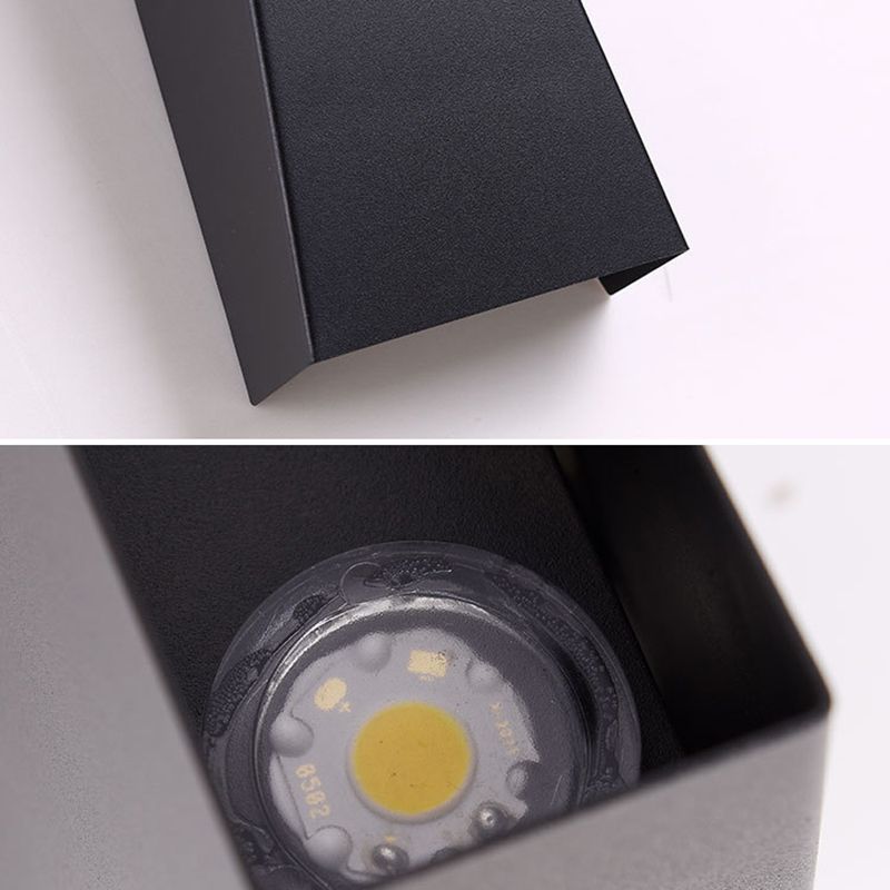 Luz de pared LED de forma irregular Alejría hacia arriba y hacia abajo Luz Diconce para el corredor