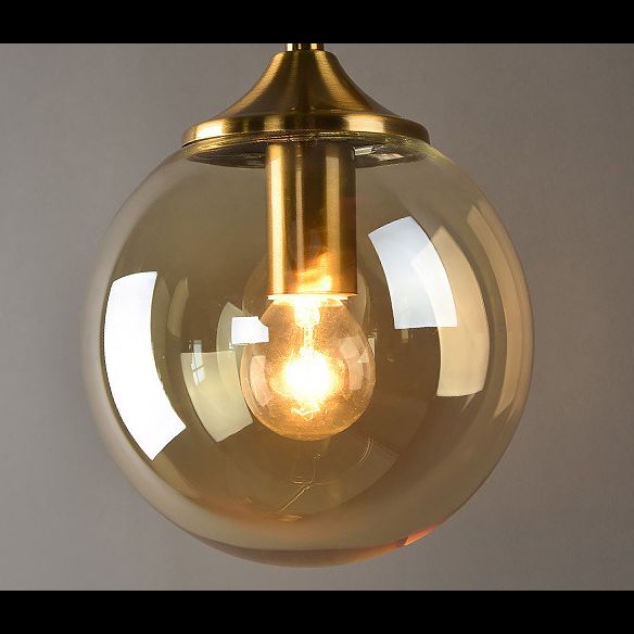 Retro -Nachtwandlampe Langarm Dekorative Glasball Innenwandbeleuchtung