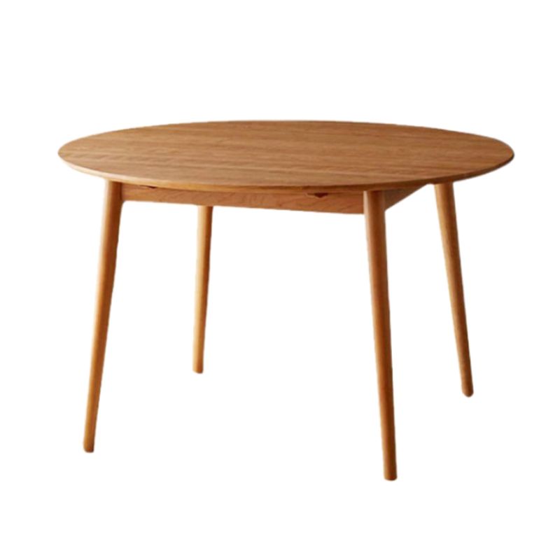 Dinner Kitchen Table Dining Room Round Solid Wood Dining Table