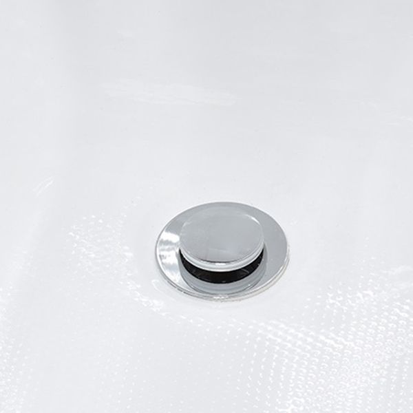 Stand Alone Antique Finish Bathtub Rectangular Soaking Modern Bath Tub