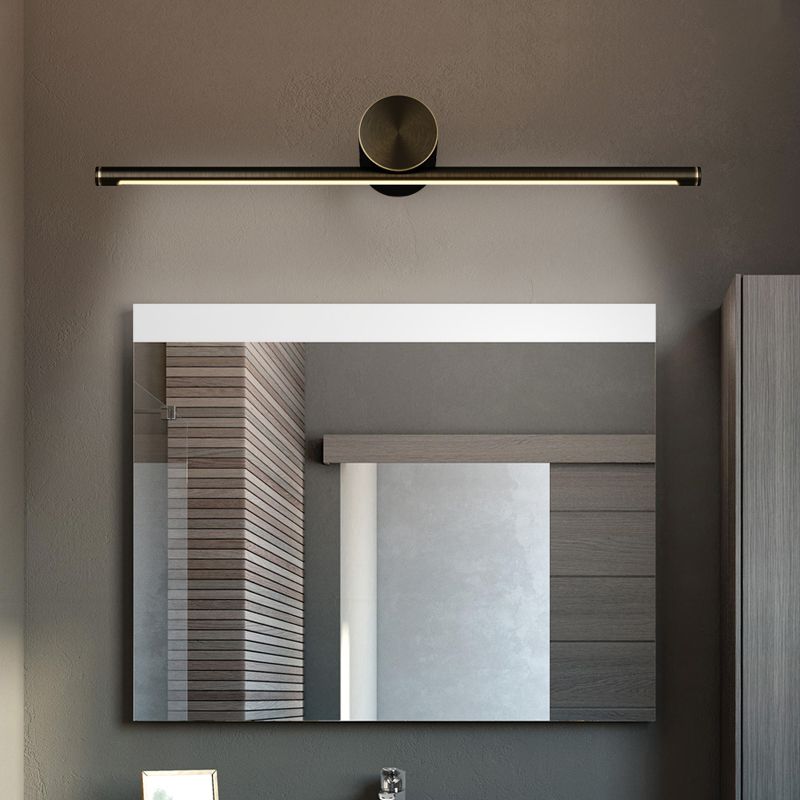 Accesorio de iluminación de pared lineal luminina de montaje de pared LED simple