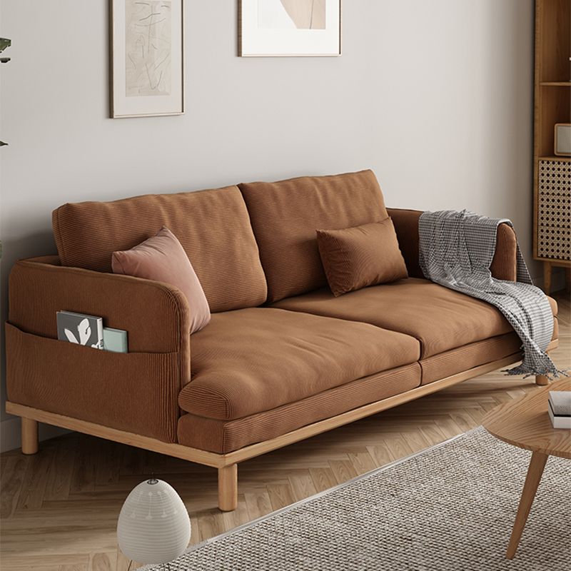 Velvet bank 35 "W verzonken armbank met opslag voor woonkamer